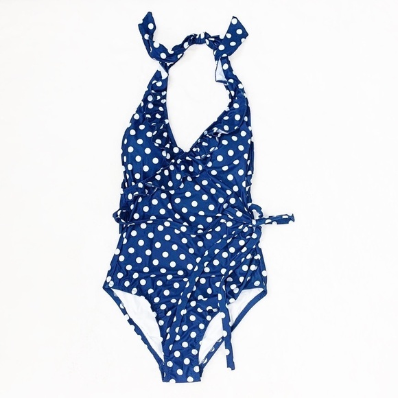 New ModCloth Reese Polka Dot One Piece Swimsuit - Picture 4 of 7